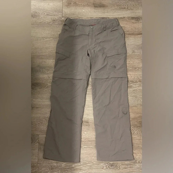 The North Face Women’s‎ Convertible Pants gray size 10 - Picture 1 of 10